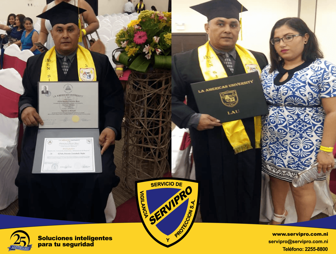 Graduación en Ingeniería en Sistemas.