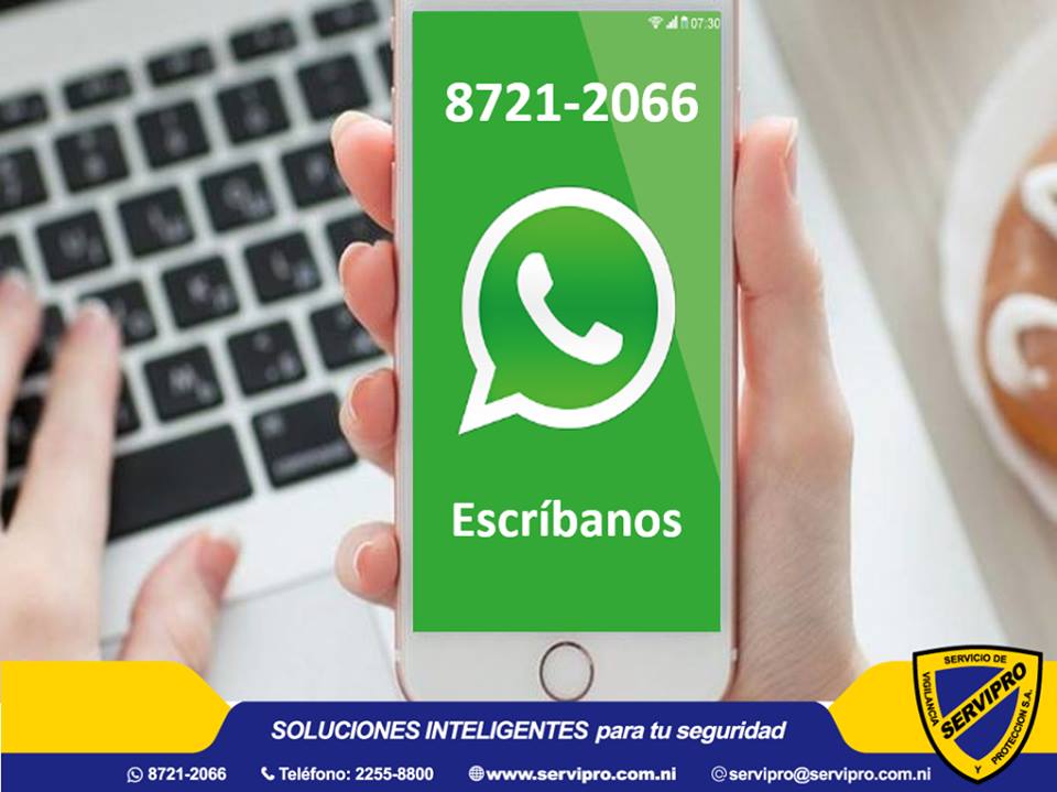 Escríbanos a través de WhatsApp al ✆ 87212066 y recuerde seguirnos en todas nuestra redes sociales, para mantenerse informado de nuestras promociones.