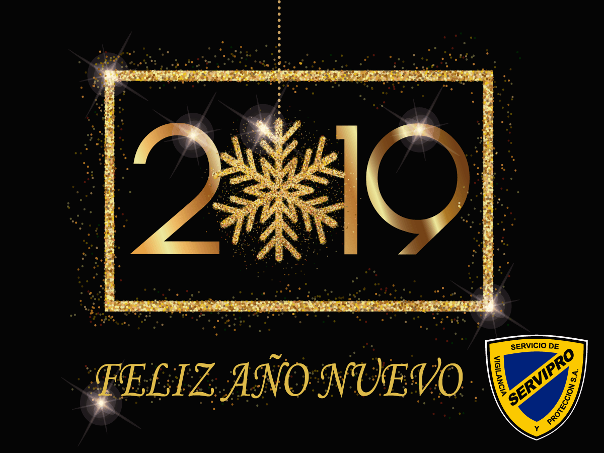 Feliz año nuevo les desea la Familia Servipro