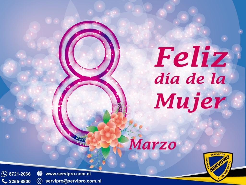 Feliz día de la MUJER