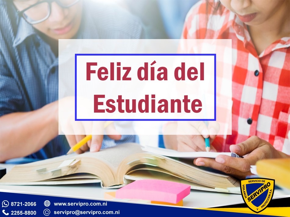 Feliz Día del estudiante Nicaragüense.