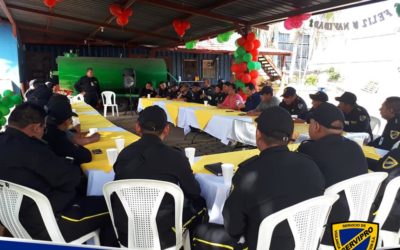 Compartiendo🎄 celebración🎉 cierre de fin de año🎊 con nuestros supervisores👮 a nivel nacional, agradecidos por su labor🤗🏅