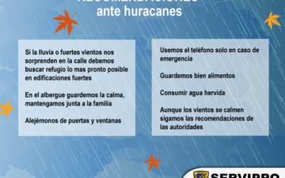 Tú puedes proteger a tu familia, sigue éstas recomendaciones ante fenómenos naturales.