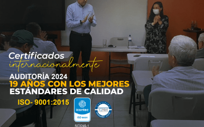 Auditoría Renovación del certificado de calidad ISO 9001:2015